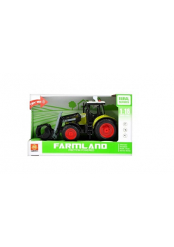 Traktor z akcesoriami światło/dźwięk