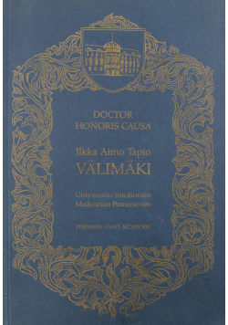 Doctor Honoris Causa Ilkka Aimo Tapio Valimaki