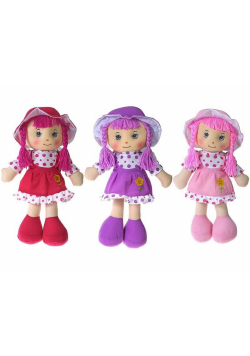 Lalka szmacianka 45cm polski dźwięk MIX