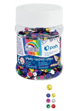 Confetti cekiny kółko łamane mix FIORELLO