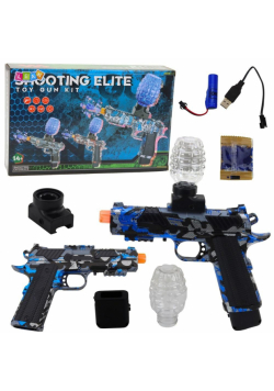 Pistolet elektryczny na kulki wodne grafitti nieb