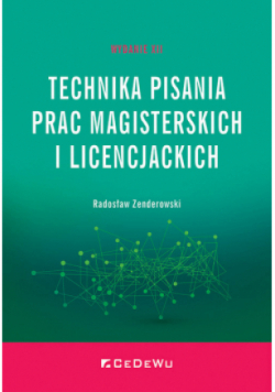 Technika pisania prac magisterskich i licencjackich