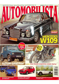 Miesięcznik Automobilista Nr 4 2014