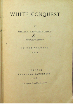 White conquest 1876 r.