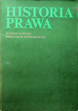 Historia prawa