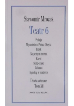 Teatr 6 Dzieła zebrane Tom 12