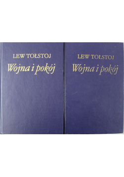 Wojna i pokój Tom I do IV