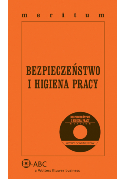 Meritum Bezpieczeństwo i Higiena Pracy 2012 z płytą CD