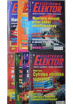 Elektronik Elektor 7 numerów