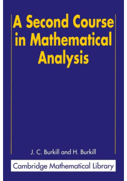 A Second Course in Mathematical Analysis
