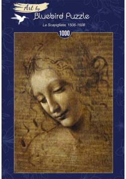 Puzzle 1000 Leonardo Da Vinci, La Scapigliata