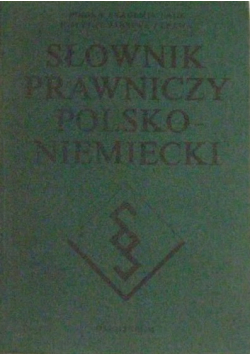 Słownik prawniczy polsko niemiecki