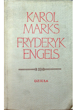 Marks Engels Dzieła Tom 39