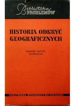 Historia okryć geograficznych
