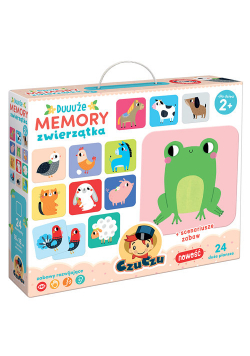 CzuCzu Duuuże memory Zwierzątka