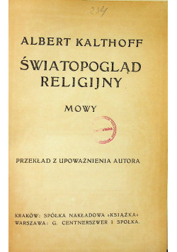 Światopogląd religijny Mowy 1905 r.