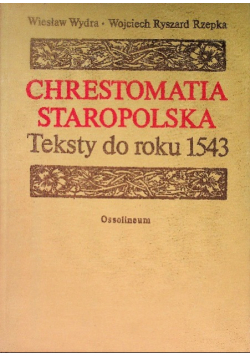 Chrestomatia staropolska