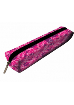 Piórnik mini prostokąt Camouflage pink PPM-26