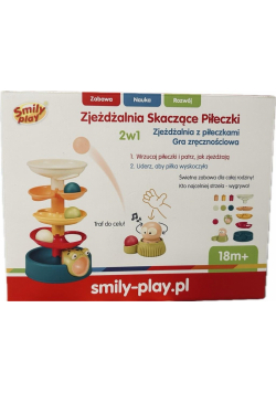 Zjeżdżalnia skaczące piłeczki 2w1 SP84959 AN01