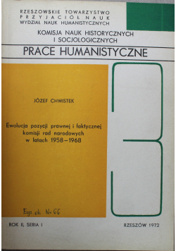 Ewolucja pozycji prawnej i faktycznej komisji rad narodowych w latach 1958 1968