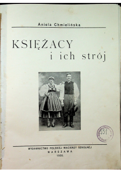Księżacy i ich strój 1930 r.