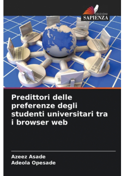 Predittori delle preferenze degli studenti universitari tra i browser web