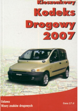 Kieszonkowy Kodeks Drogowy 2007