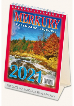 Kalendarz 2021 Biurowy Merkury MIX TELEGRAPH