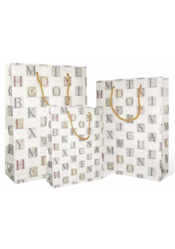 Torebka ozdobna BXS502003 Letters duża
