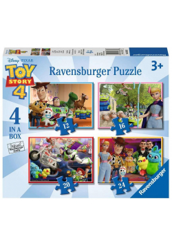 Puzzle 4w1 Toy Story 12/16/20/24
