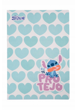 Zeszyt A4 60k.kratka Disney Fashion Stitch pastel wzór 3