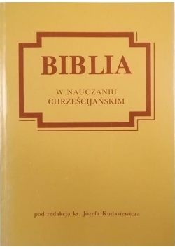 Biblia w nauczaniu chrześcijańskim