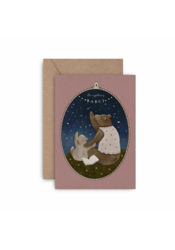 Kartka dla wyjątkowej Babci - Grandma Bear