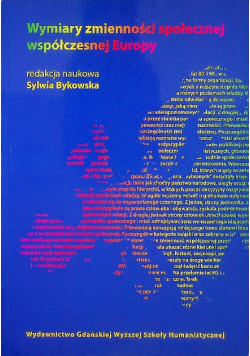 Wymiary zmienności społecznej współczesnej Europy