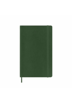Kalendarz 2025 12M Moleskine L tygodniowy myrtle green 13x21