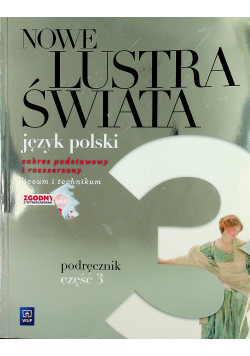 Nowe Lustra świata 3 Język polski zakres podstawowy i rozszerzony