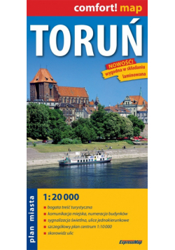 Toruń  plan miasta 1:20 000