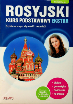 Rosyjski Kurs podstawowy Ekstra plus 3 CD