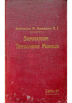 Summarium Theologiae Maralis 1923 r.