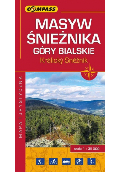 Mapa turystyczna - Masyw Śnieżnika, Góry Bialskie