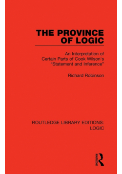 The Province of Logic