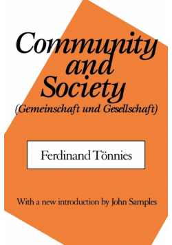Community and Society