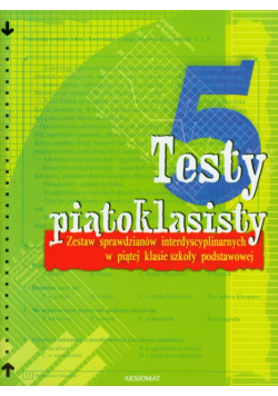 Testy piątoklasisty