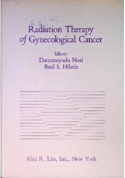 Radiation therapy of gynecological cancer