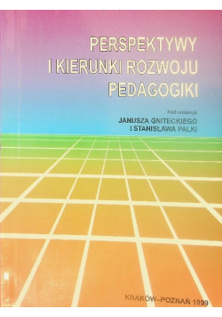 Perspektywy i kierunki rozwoju pedagogiki