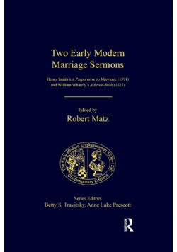 Two Early Modern Marriage Sermons