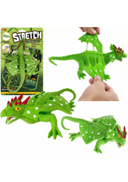 Dinozaur smok zielony do rozciągania