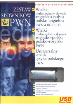 Zestaw słowników PWN 2 PenDrive