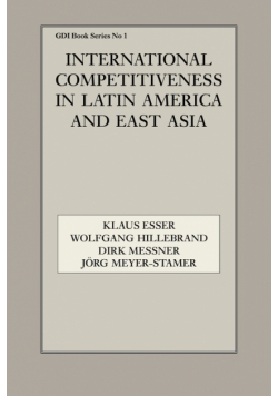 International Competitiveness in Latin America and East Asia
