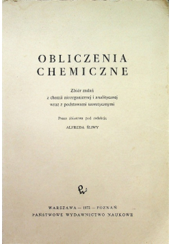 Obliczenia chemiczne